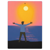 Porte-bloc Salutation au soleil (Dos)