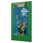 Porte-bloc San Francisco, le quai de CaliforniaFisherman (Gauche)