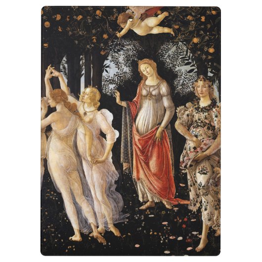 Porte-bloc Sandro Botticelli - La Primavera (Dos)
