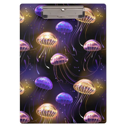 Porte-bloc Sans joint avec méduse éclatante (Devant)