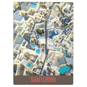 Porte-bloc Santorin - Grèce (Dos)
