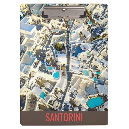 Porte-bloc Santorin - Grèce (Devant)