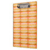 Porte-bloc Sarah Sweet design couleur sable vert clair (Gauche)
