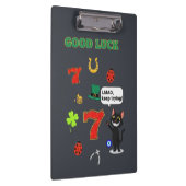 Porte-bloc Sarcastic black cat &Lucky charms (Swatch)