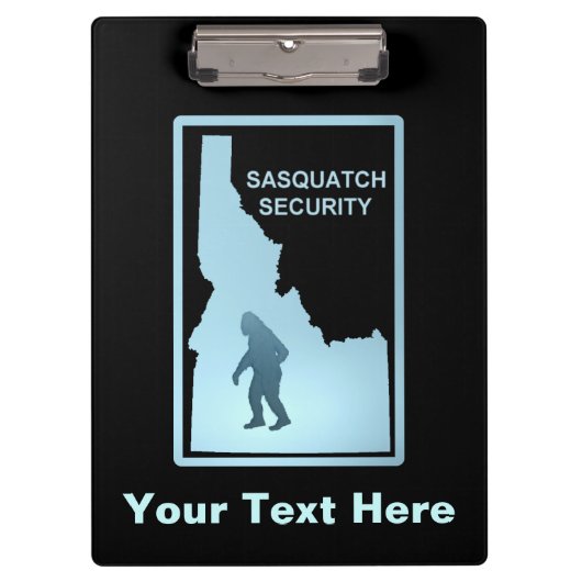 Porte-bloc Sasquatch Security - Idaho (Devant)