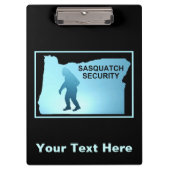 Porte-bloc Sasquatch Security - Oregon (Devant)