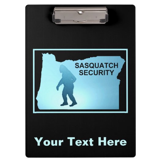Porte-bloc Sasquatch Security - Oregon (Devant)