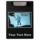 Porte-bloc Sasquatch Security - Washington (Devant)