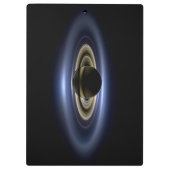 Porte-bloc Saturne Éclipse le Soleil de Cassini Orbiter (Dos)