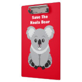 Porte-bloc Sauvez L'Ours Koala (Gauche)