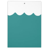 Porte-bloc Sauvez nos océans Baleine d'art De l'environnement (Dos)