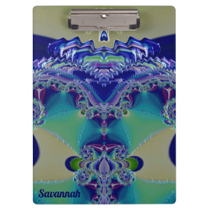 Porte-bloc SAVANNAH ~ WOW! Aqua jaune bleu et vert