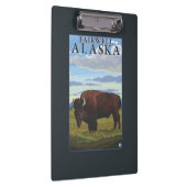 Porte-bloc Scène de bison - Fairwell, Alaska (Swatch)