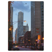Porte-bloc Scène de Chicago Street (Dos)