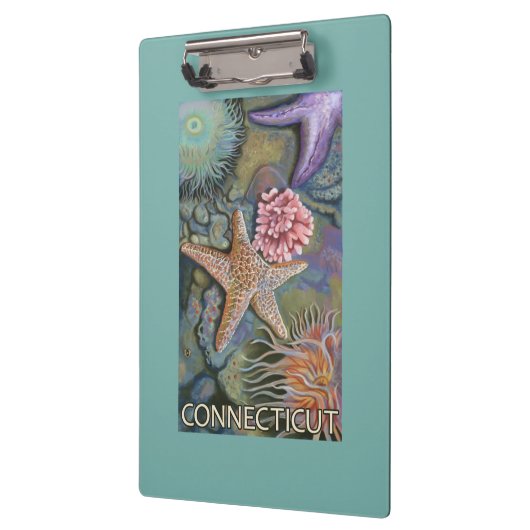 Porte-bloc Scène de ConnecticutTidepool (Gauche)