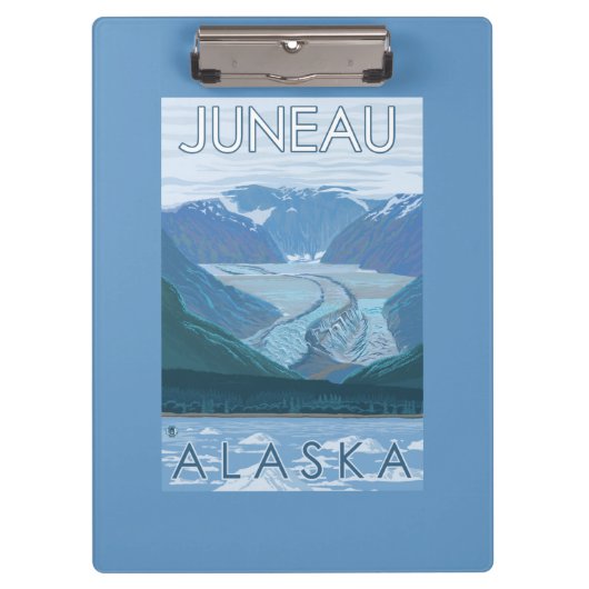 Porte-bloc Scène de glacier - Juneau, Alaska (Devant)