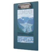 Porte-bloc Scène de glacier - Juneau, Alaska (Gauche)