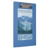 Porte-bloc Scène de glacier - Pétersbourg, Alaska (Swatch)