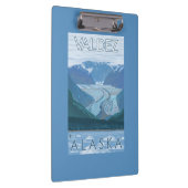 Porte-bloc Scène de glacier - Valdez, Alaska (Swatch)