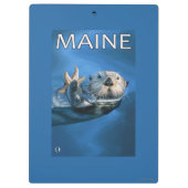 Porte-bloc Scène de loutre de MaineSea (Dos)
