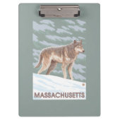 Porte-bloc Scène de MassachusettsWolf (Devant)