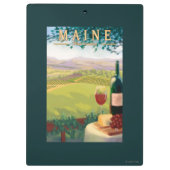 Porte-bloc Scène de pays de MaineWine (Dos)
