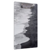 Porte-bloc Scène de plage en noir et blanc (Swatch)