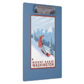 Porte-bloc Scène de surfeur - Baker de bâti, Washington (Swatch)