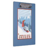 Porte-bloc Scène de surfeur - loge de Timberline, Orégon (Swatch)