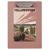 Porte-bloc Scène de YellowstoneBison (Devant)