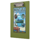 Porte-bloc Scènes d'état du Montana (Gauche)