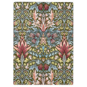 Porte-bloc Schéma floral William Morris Snakeshead (Dos)