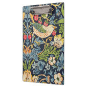 Porte-bloc Schéma floral William Morris Strawberry Thief (Gauche)