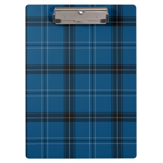 Porte-bloc Scottish Ramsay Blue Tartan (Devant)