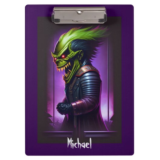 Porte-bloc Screamin' Demon Heavy Metal Art (Devant)