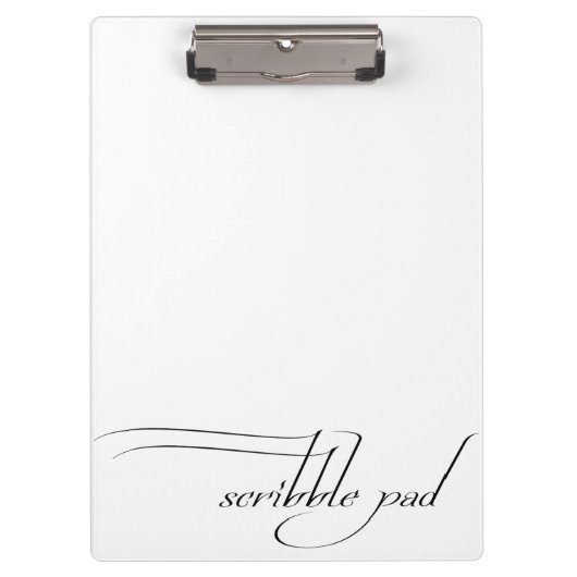 Porte-bloc Scribble Pad (Devant)