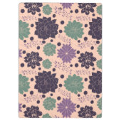 Porte-bloc Script de monogramme Boho Celestial Sun Moon (Dos)