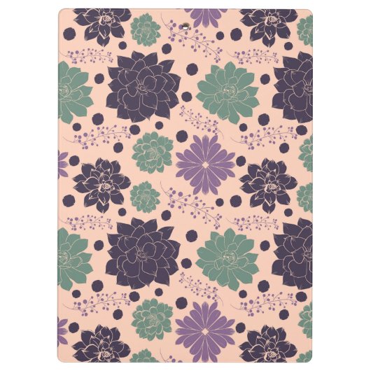 Porte-bloc Script de monogramme Boho Celestial Sun Moon (Dos)