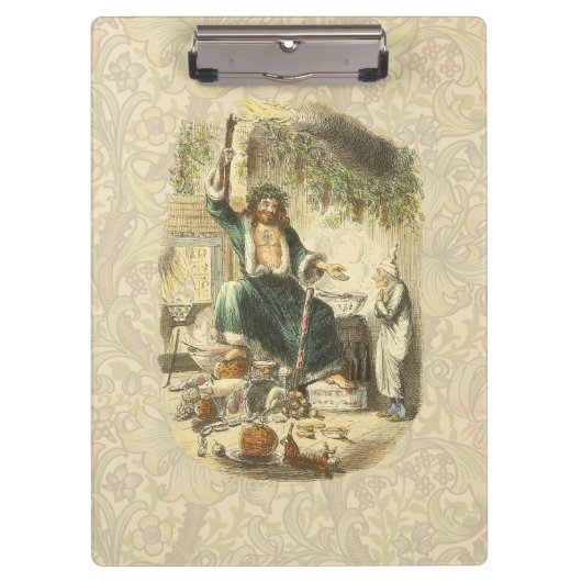 Porte-bloc Scrooge Fantôme de Noël Présent (Devant)