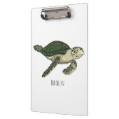Porte-bloc Sea turtle cartoon (Gauche)