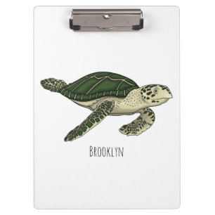 Porte-bloc Sea turtle cartoon