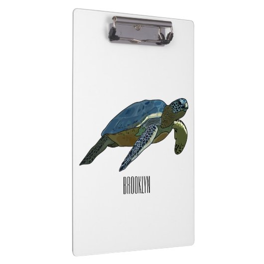 Porte-bloc Sea turtle cartoon (Swatch)
