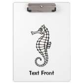 Porte-bloc Seahorse Black (Devant)