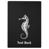 Porte-bloc Seahorse White (Dos)