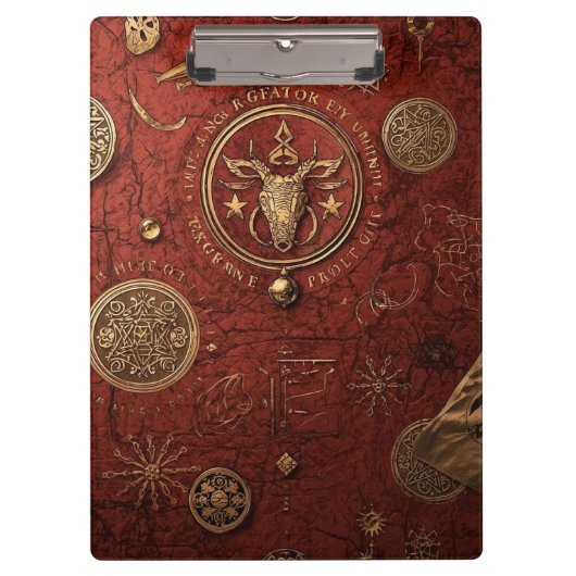 Porte-bloc Seal of the Hidden Order (Devant)