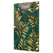 Porte-bloc Seamless pattern with golden ferns (Gauche)