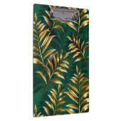 Porte-bloc Seamless pattern with golden ferns (Swatch)