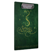 Porte-bloc Secrets Enchantés – Sceau Doré (Swatch)