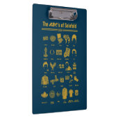 Porte-bloc Seinfeld | ABC de Seinfeld Infographie (Swatch)