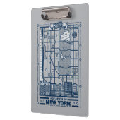 Porte-bloc Seinfeld | Points chauds de la carte de New York (Gauche)